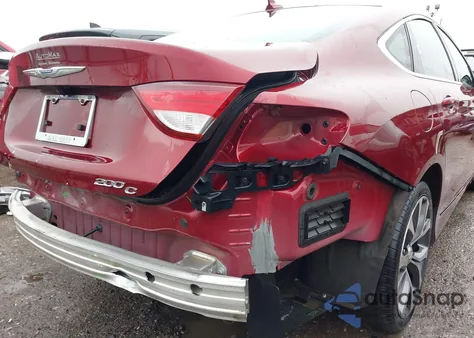 2015 Chrysler 200 C z USA, uszkodzony, nr VIN 1C3CCCCG1FN549009